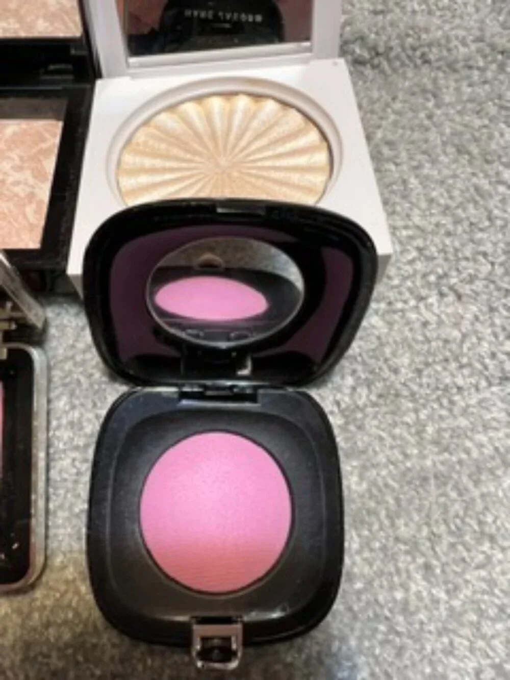 Almost New Full-Size Blush Highlighter 4-Piece Bundle - Haus Labs, Marc JAcobs